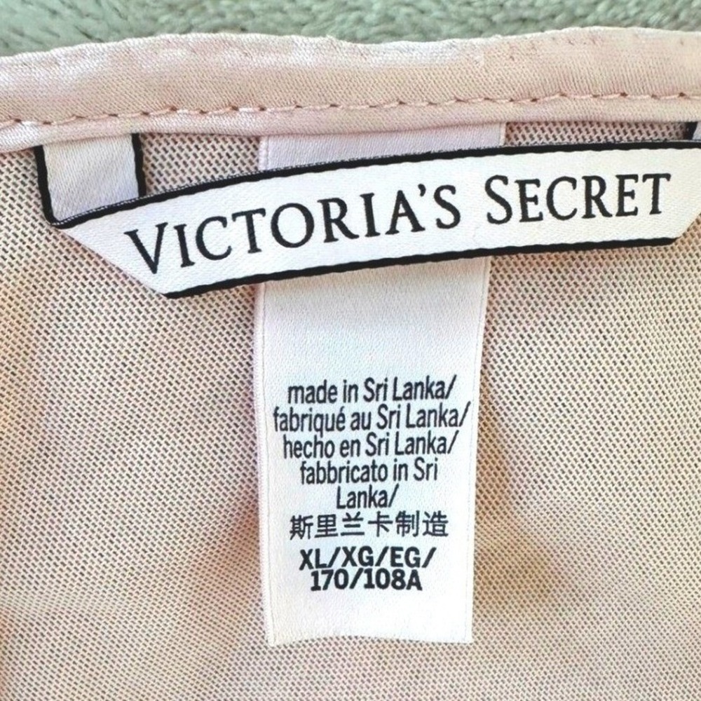 Victoria's Secret Pink Sequin Romper V Neck Party XL Altered Barbiecore Coquette - Picture 5 of 7
